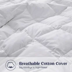 Peace Nest All-season 500 Thread Count Cotton White Goose Feather & Down Comforter Duvet Insert -Baxton Studio Store GUEST f03c4aa4 5af4 4fd3 998e e6fa30d4ff53