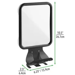 MDesign Large Modern Metal Suction Shaving Mirror Center For Bathroom 17 MDesign Large Modern Metal Suction Shaving Mirror Center For Bathroom -Baxton Studio Store GUEST f0fc541f 0b88 49ea a68a 82fb65a0bac3