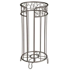 MDesign Decorative Metal Toilet Paper Storage Holder Stand, 3 Rolls -Baxton Studio Store GUEST f1a37334 3256 4ff0 9c3e dad3fcd8265b