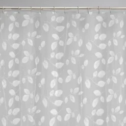 Just Leaves PEVA Shower Curtain - Zenna Home -Baxton Studio Store GUEST f1b04576 13ce 44a4 a3e6 7e873af9f55c