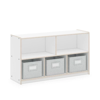 Guidecraft EdQ 2-Shelf 5-Compartment Storage - 24" 7 Guidecraft EdQ 2-Shelf 5-Compartment Storage - 24" - Image 5