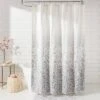 Leopard Glam Shower Curtain Ombre Gray - Threshold™ -Baxton Studio Store GUEST f2fad593 89dd 4ff0 88bf 91bacebd6847