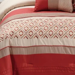 8pc Janna Comforter Set Orange - Riverbrook Home -Baxton Studio Store GUEST f3c0bacf 06c2 4bb7 b8b5 dca2ce295d08