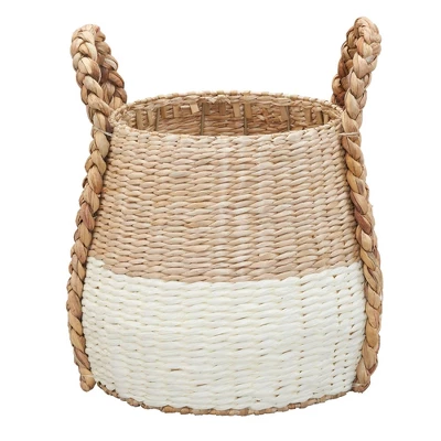 Household Essentials Terra Basket With Handles Cream 6 Household Essentials Terra Basket With Handles Cream - Image 4