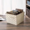 Home Basics X-Large Polyester Woven Strap Open Bin 1 Home Basics X-Large Polyester Woven Strap Open Bin -Baxton Studio Store GUEST f535b4f8 1dfe 483f 9a5c b4e05b8d6537