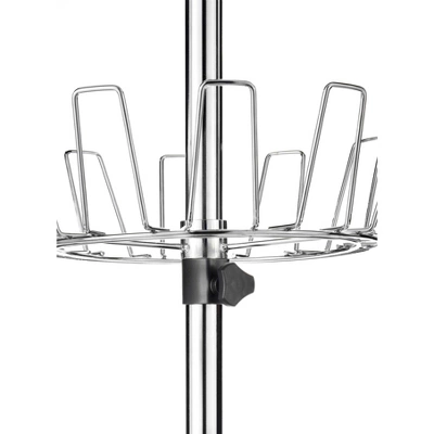 Whitmor Floor To Ceiling Shoe Spinner Silver 3 Whitmor Floor To Ceiling Shoe Spinner Silver