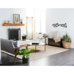 19" X 20" X 18" Brown Sea Grass Contemporary Storage Basket - Olivia & May -Baxton Studio Store GUEST f772663c 2325 4dea a178 7988288d3310