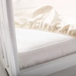 Naturepedic Organic Cotton Mattress Protector For Crib -Baxton Studio Store GUEST f77d57fa 5509 4689 831c e71c2a769838