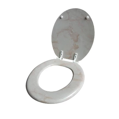 Marble Print Toilet Seat - J&V TEXTILES 5 Marble Print Toilet Seat - J&V TEXTILES - Image 3