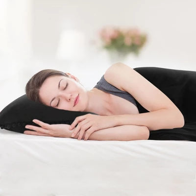 PiccoCasa Duvet Cover Set With Pompoms 110gsm Brushed Microfiber Bedding Set With 2 Pillowcase 5 PiccoCasa Duvet Cover Set With Pompoms 110gsm Brushed Microfiber Bedding Set With 2 Pillowcase - Image 3