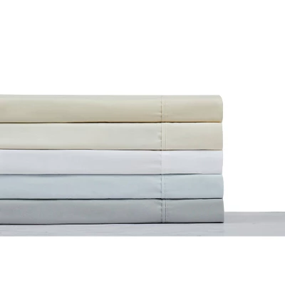 400 Thread Count Solid Percale Pillowcase Set - Charisma 5 400 Thread Count Solid Percale Pillowcase Set - Charisma - Image 3