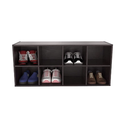ClosetMaid 5081 Stylish Closet Shoe Organizing Storage Station For Up To 16 Pairs Of Shoes In Espresso With Hardware 6 ClosetMaid 5081 Stylish Closet Shoe Organizing Storage Station For Up To 16 Pairs Of Shoes In Espresso With Hardware - Image 4