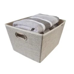 Simplify Large Grommet Storage Bin Brown 9 Simplify Large Grommet Storage Bin Brown -Baxton Studio Store GUEST fbf5ef27 2330 4545 92ae 2c2f3a0296f3