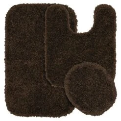 3pc Serendipity Shaggy Washable Nylon Bath Rug Set - Garland -Baxton Studio Store GUEST fc59f086 403f 46e9 8b5c fa105ec9f0e2