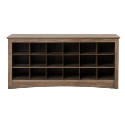 18 Pair Shoe Storage Cubbie Bench - Prepac 5 18 Pair Shoe Storage Cubbie Bench - Prepac - Image 3
