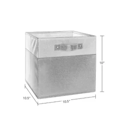 2pc Kids' 10.5" Two-Toned Folding Storage Bin Set - RiverRidge Home -Baxton Studio Store GUEST fd884ac2 daf0 4379 9aee 72f22fddc212 1