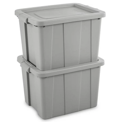 Sterilite Tuff1 18 Gallon Plastic Storage Tote Container Bin With Lid 5 Sterilite Tuff1 18 Gallon Plastic Storage Tote Container Bin With Lid - Image 3