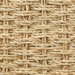 MDesign Large Rustic Woven Seagrass Toilet Tank Bathroom Storage Basket -Baxton Studio Store GUEST fda86981 9e0e 4b1b b865 3bc67d2e0375