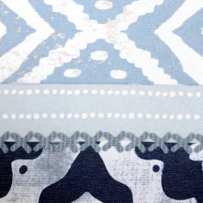 Elliott Shower Curtain Blue - Moda At Home 3 Elliott Shower Curtain Blue - Moda At Home