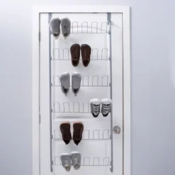 Organize It All Overdoor Wire Shoe Rack Basic Collection 8 Organize It All Overdoor Wire Shoe Rack Basic Collection -Baxton Studio Store GUEST ff98866b 535c 46d9 ae09 dd3f62e7e28c